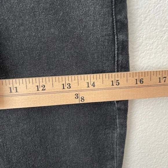 Good American Good Skinny Jeans High Rise Maternity  GPSK419TFM Black Sz 2/26