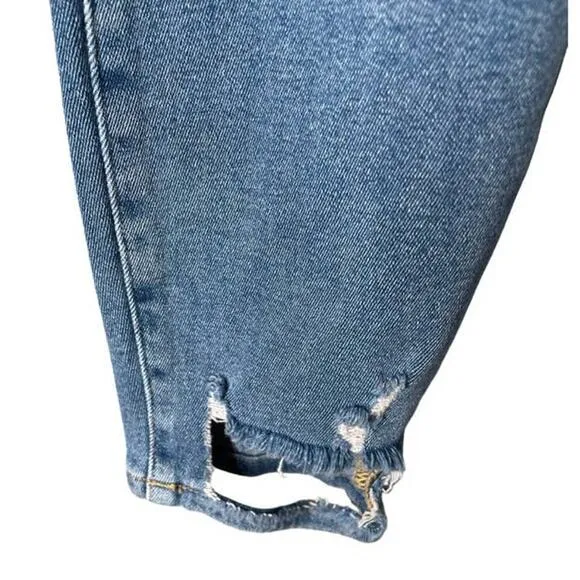 Good American Good Waist Crop Skinny Jeans