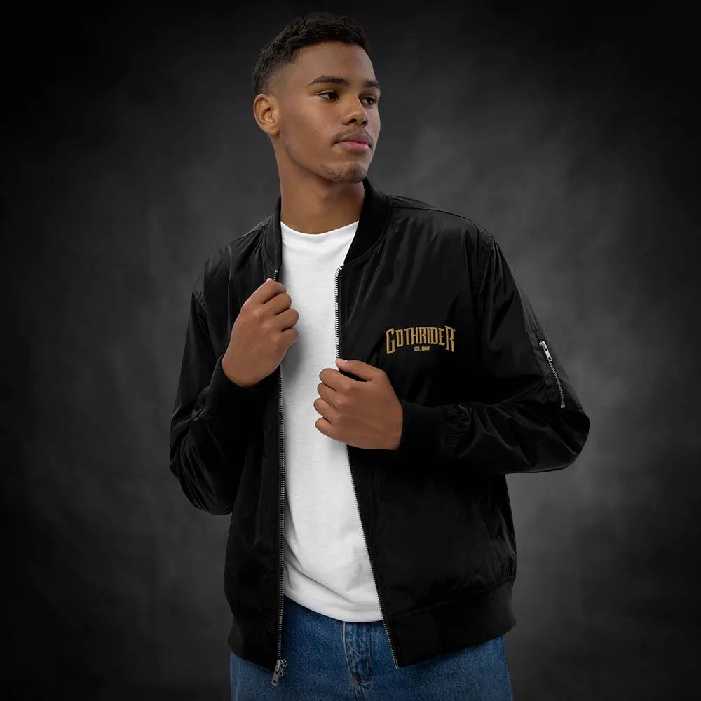 GothRider Premium Bomber Jacket