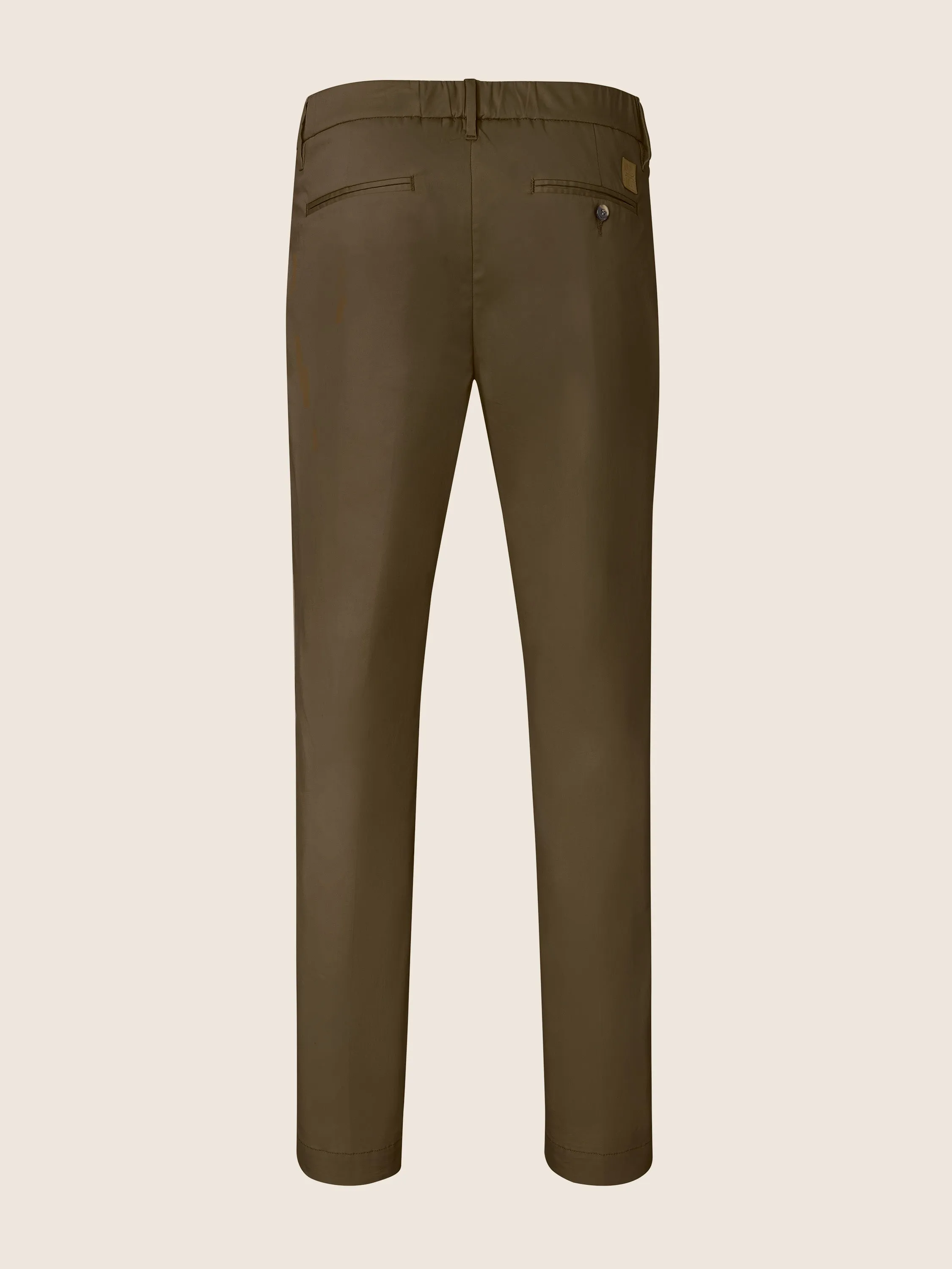 Gray – Stretch Cotton Cady Pants