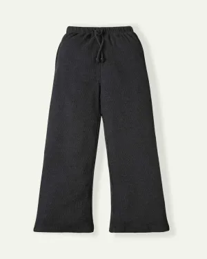 Grey Ribbed Pants