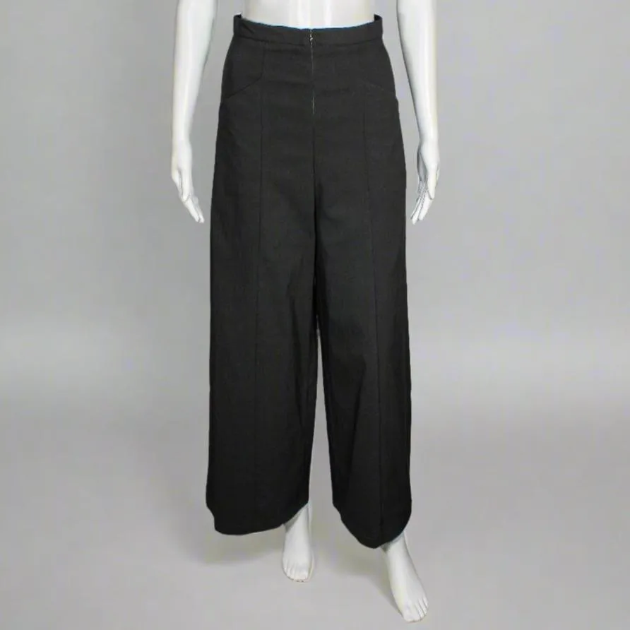 Grid Iron Pants in Black Millennium by Kim Schalk