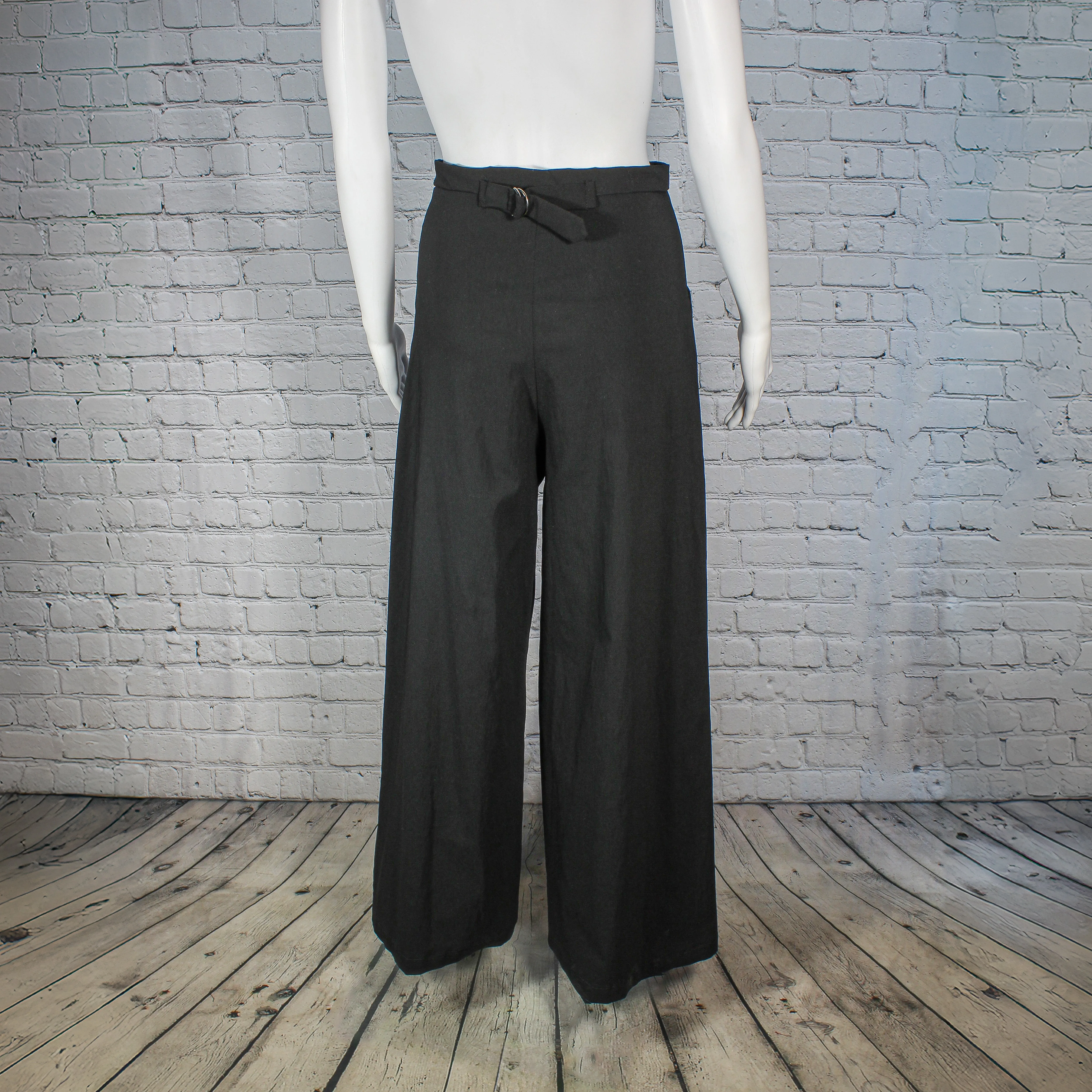 Grid Iron Pants in Black Millennium by Kim Schalk