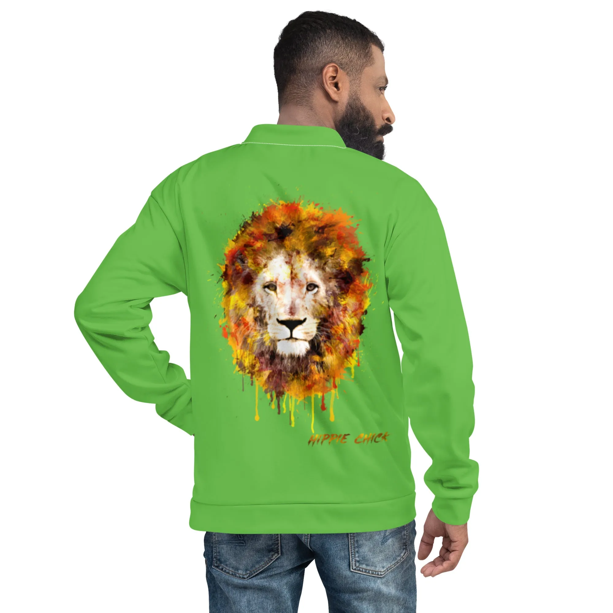 Grinch Bomber Jacket - OG Hippie Dude