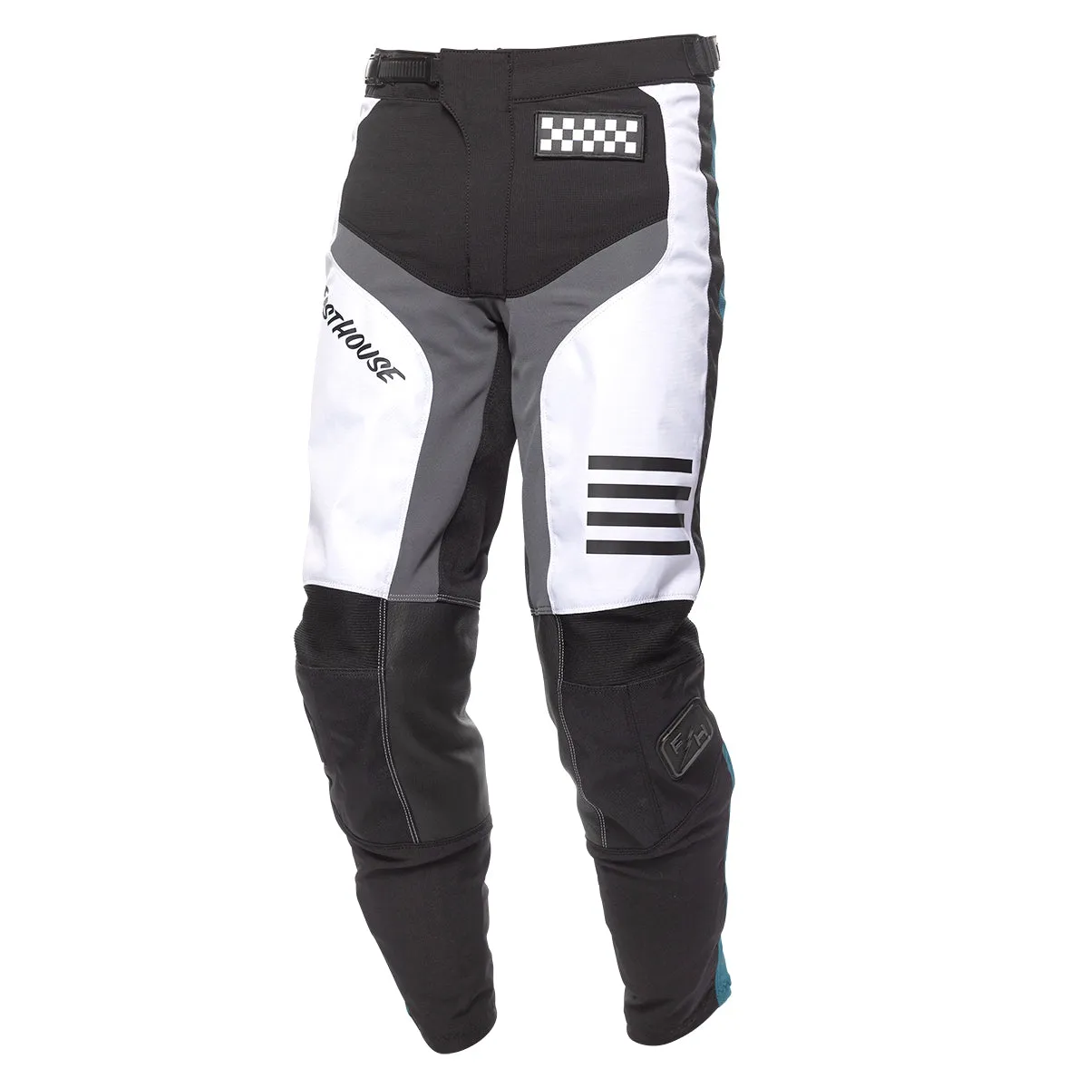 Grindhouse Mod Pant - White/Black/Marine