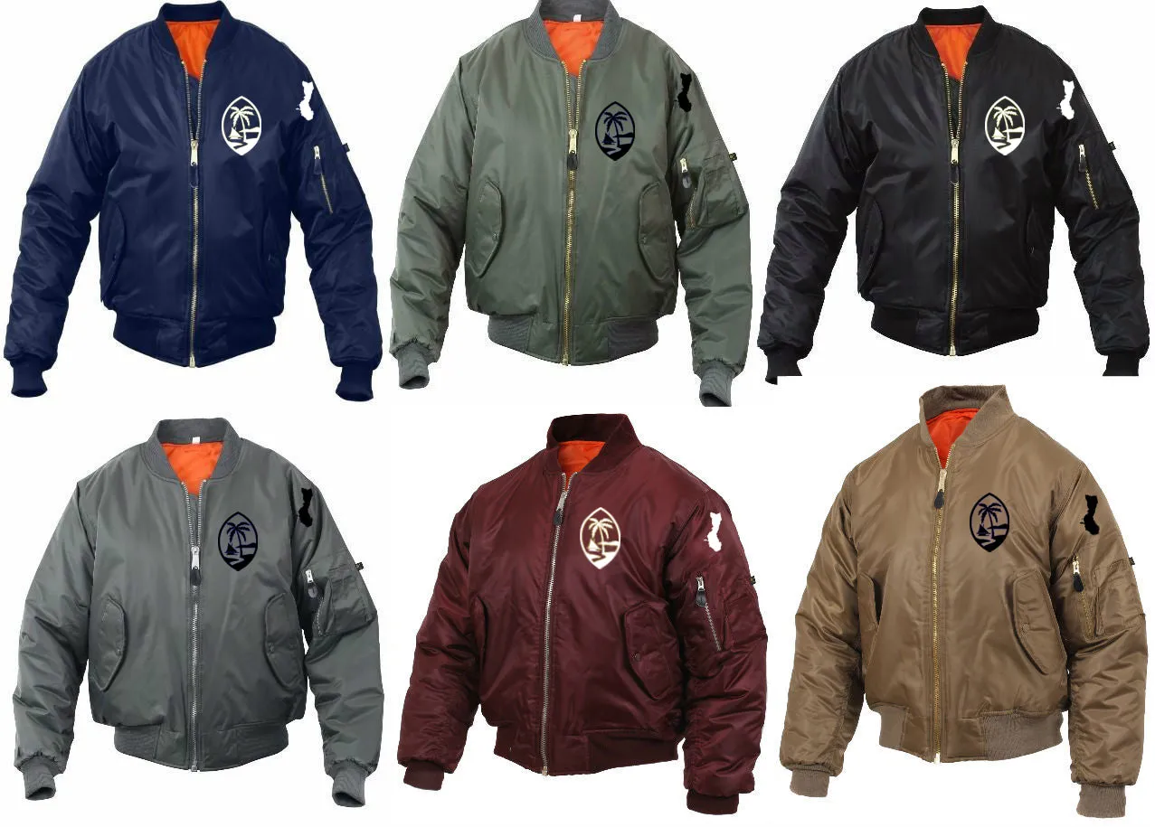 Guam Palm Bomber Mens Jacket Sale