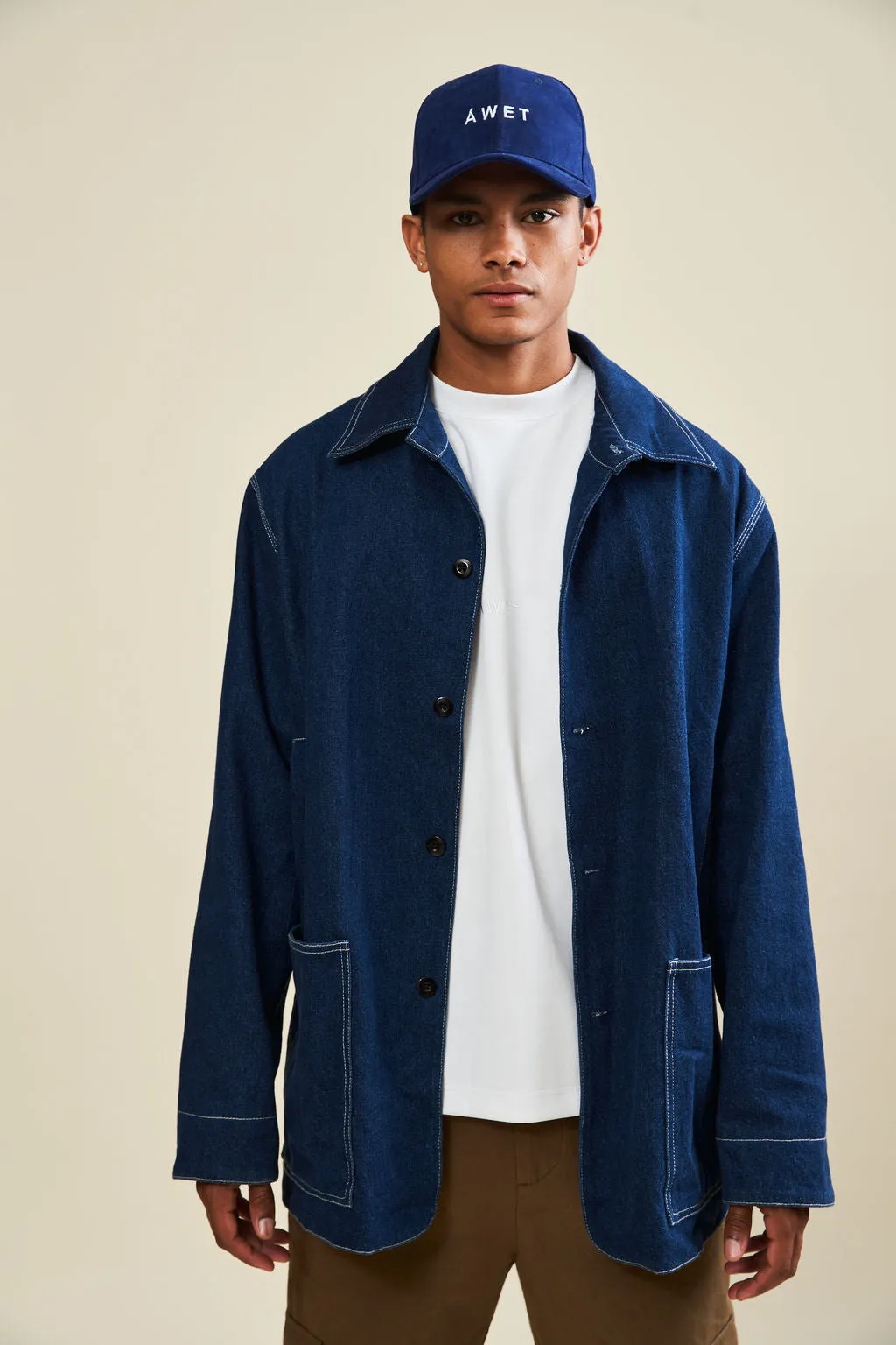 Haftom Denim Work Jacket