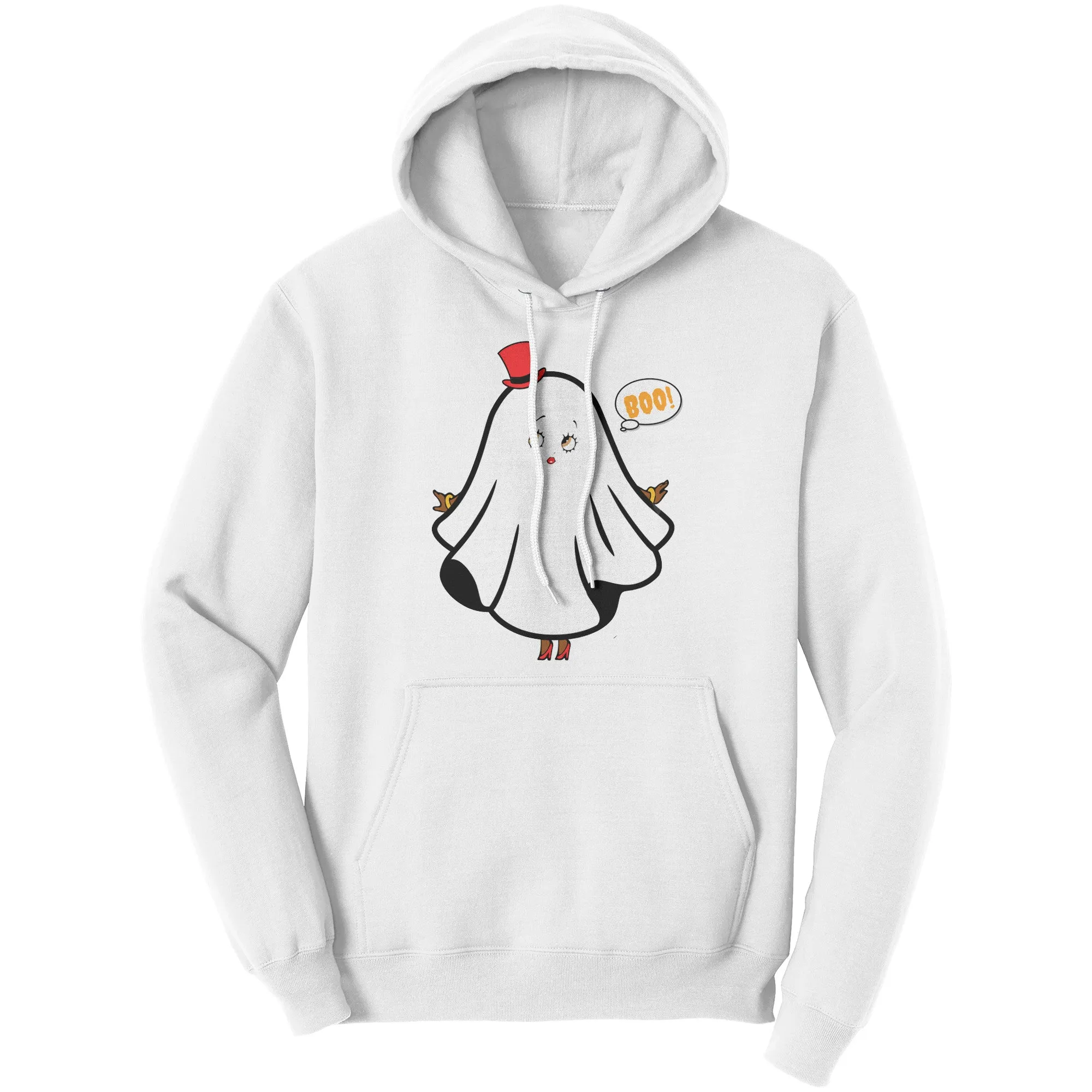 Halloween Ghost Womens Hoodie, Cute Ghost Hoodie, Funny Halloween Hoodie, Cute Fall Hoodie, Spooky Season Funny, Betty Boop Halloween Gift