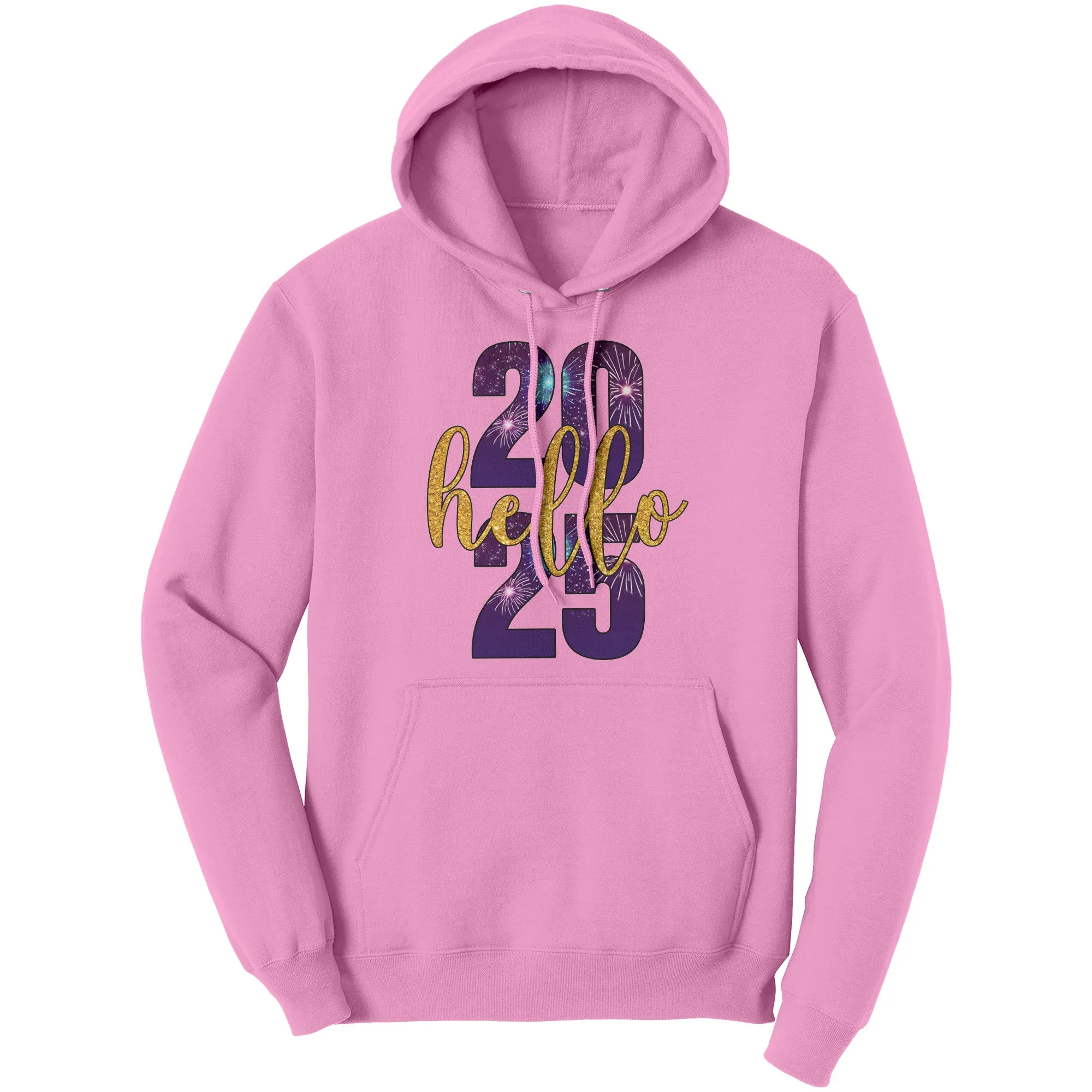 Happy New Year Hoodie, Hello 2025 Hoodie, New Year Hoodie, New Year 2025 Family Hoodie, Holiday Gift Christmas Hoodie Christmas Gift For Her
