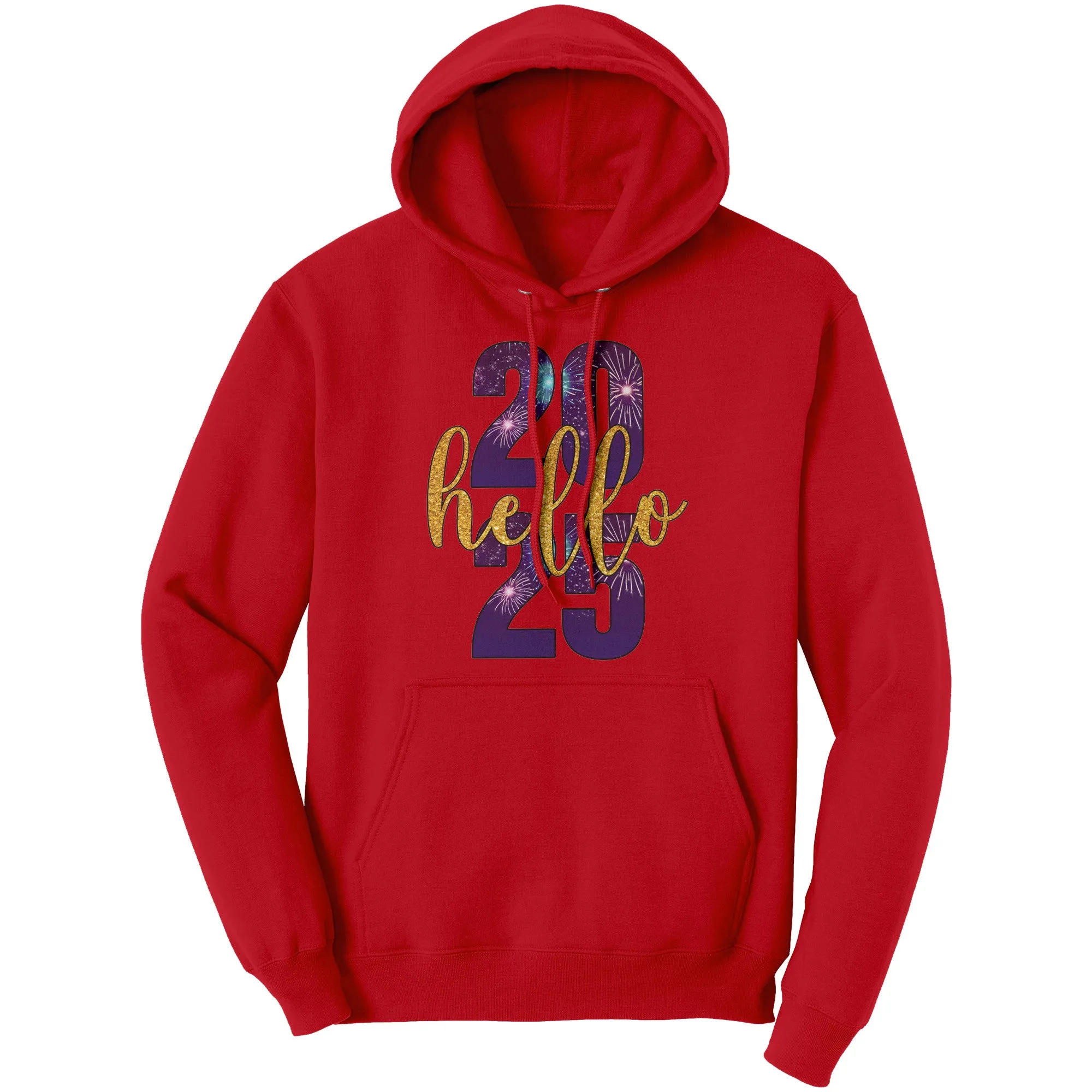 Happy New Year Hoodie, Hello 2025 Hoodie, New Year Hoodie, New Year 2025 Family Hoodie, Holiday Gift Christmas Hoodie Christmas Gift For Her