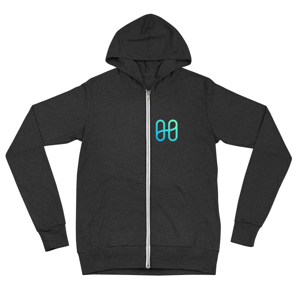 Harmony One Unisex zip hoodie