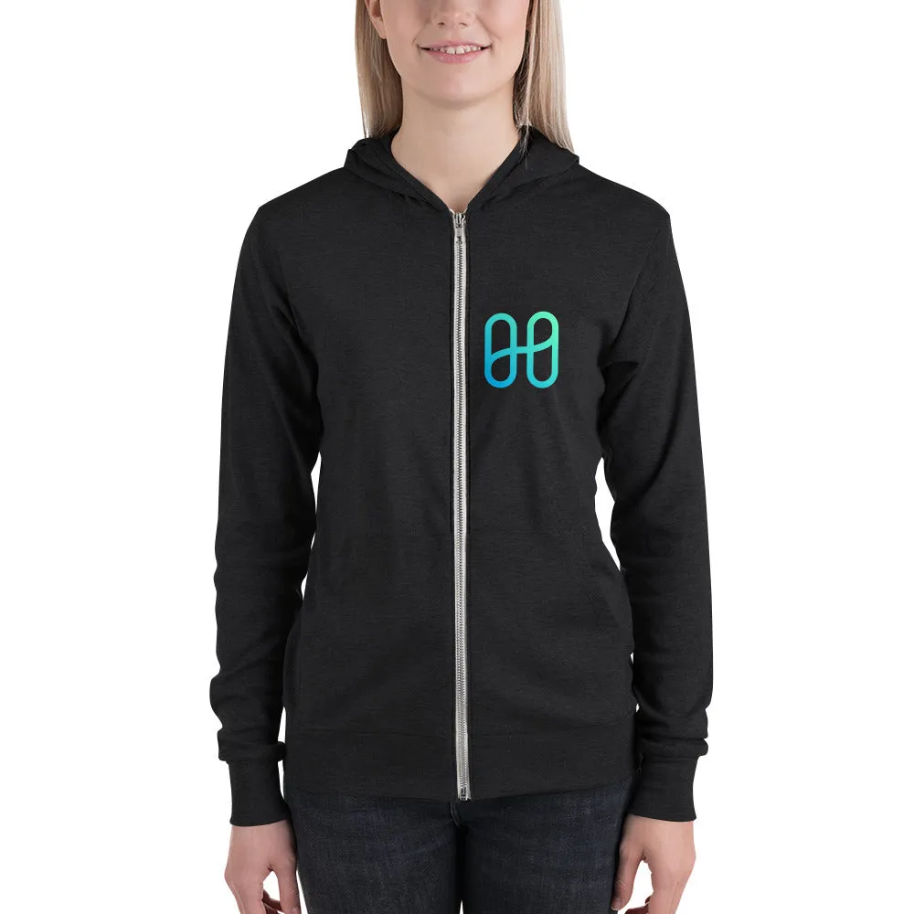 Harmony One Unisex zip hoodie
