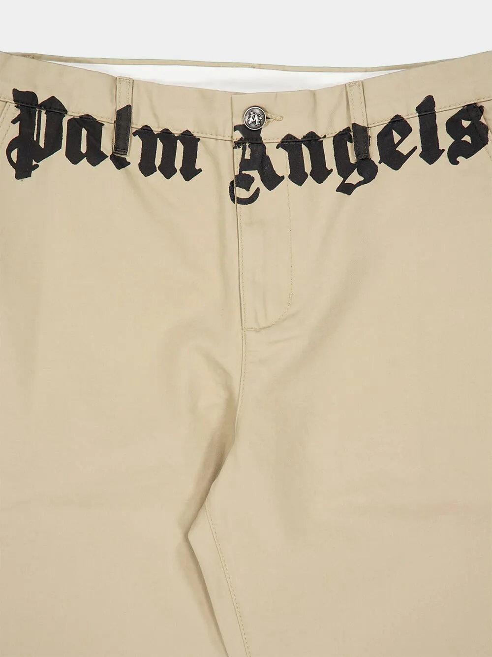 Hazelnut Logo Chino Pants