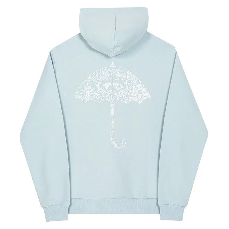Helas Henne Hoodie Sweatshirt Light Blue