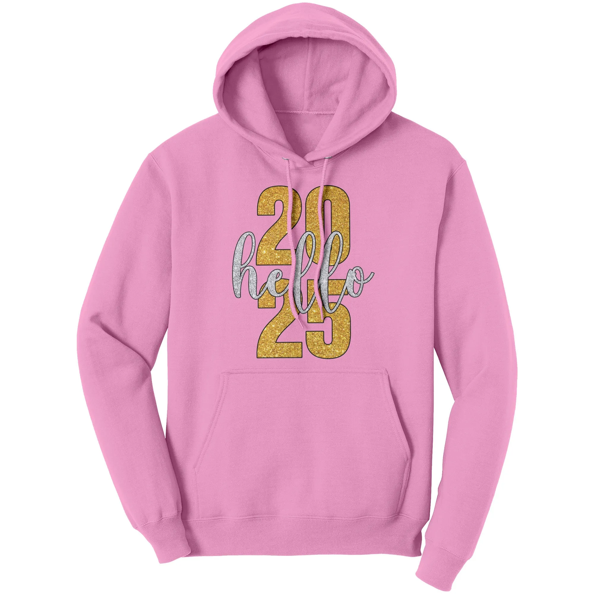 Hello 2025 Hoodie, New Year Hoodie, Happy New Year Hooded Sweatshirt, New Year 2025 Family Hoodie, Christmas Hoodie Christmas Gift For Her