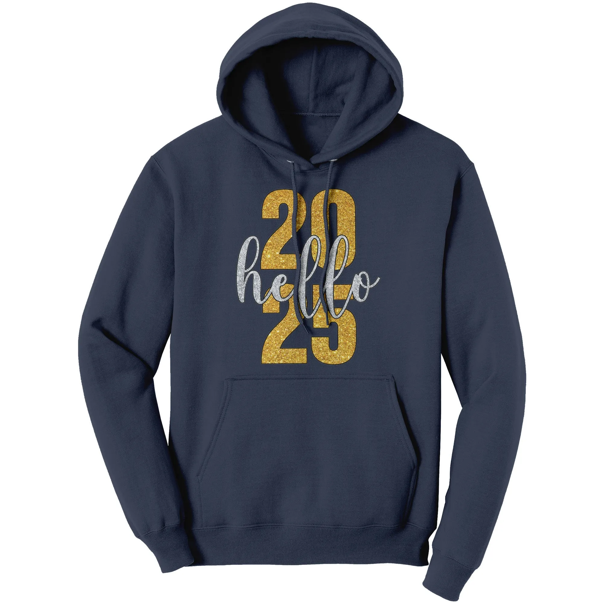 Hello 2025 Hoodie, New Year Hoodie, Happy New Year Hooded Sweatshirt, New Year 2025 Family Hoodie, Christmas Hoodie Christmas Gift For Her