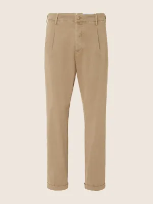 Henry - Pants in Stretch Cotton and Lyocell Gabardine