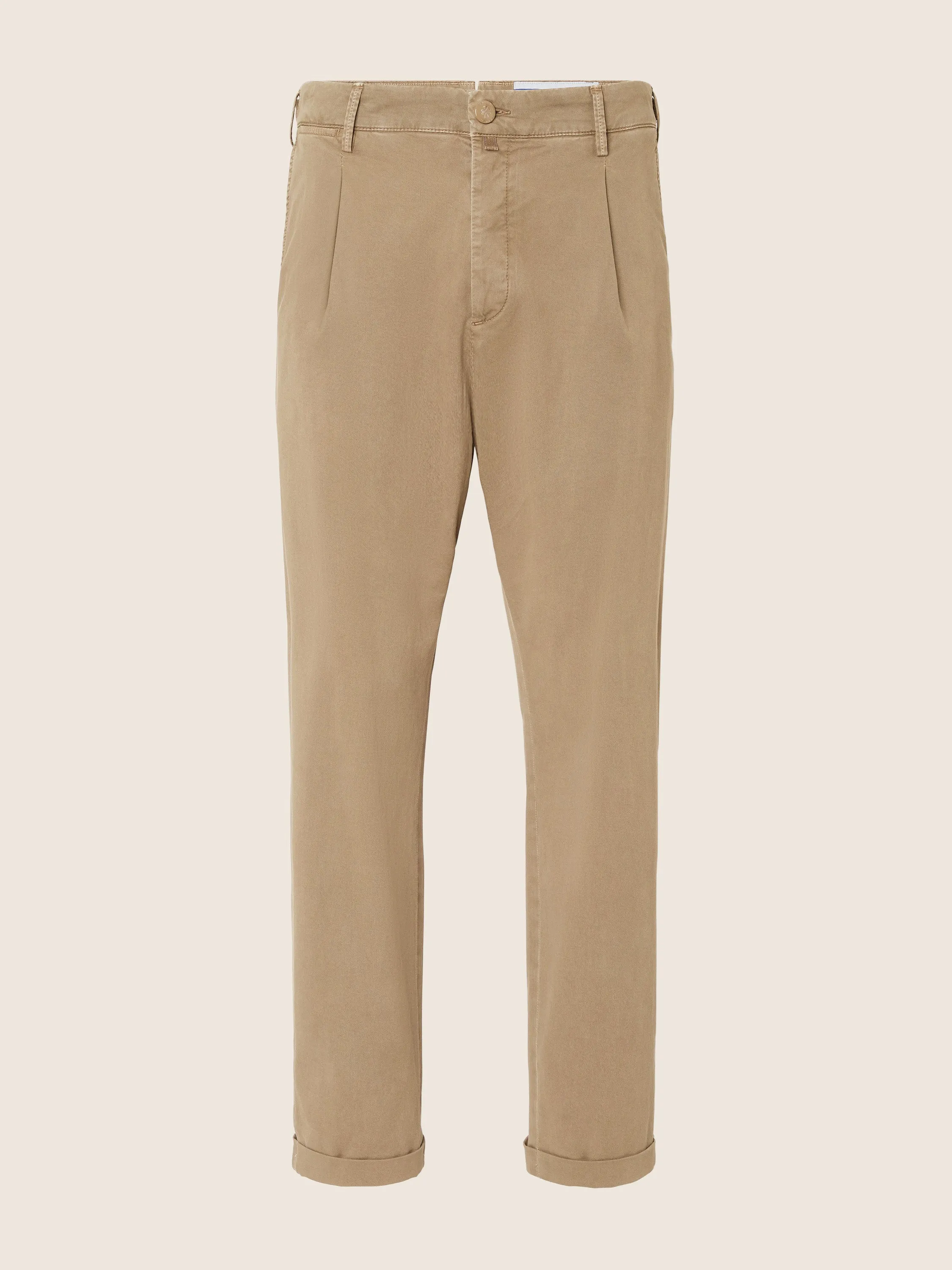 Henry - Pants in Stretch Cotton and Lyocell Gabardine