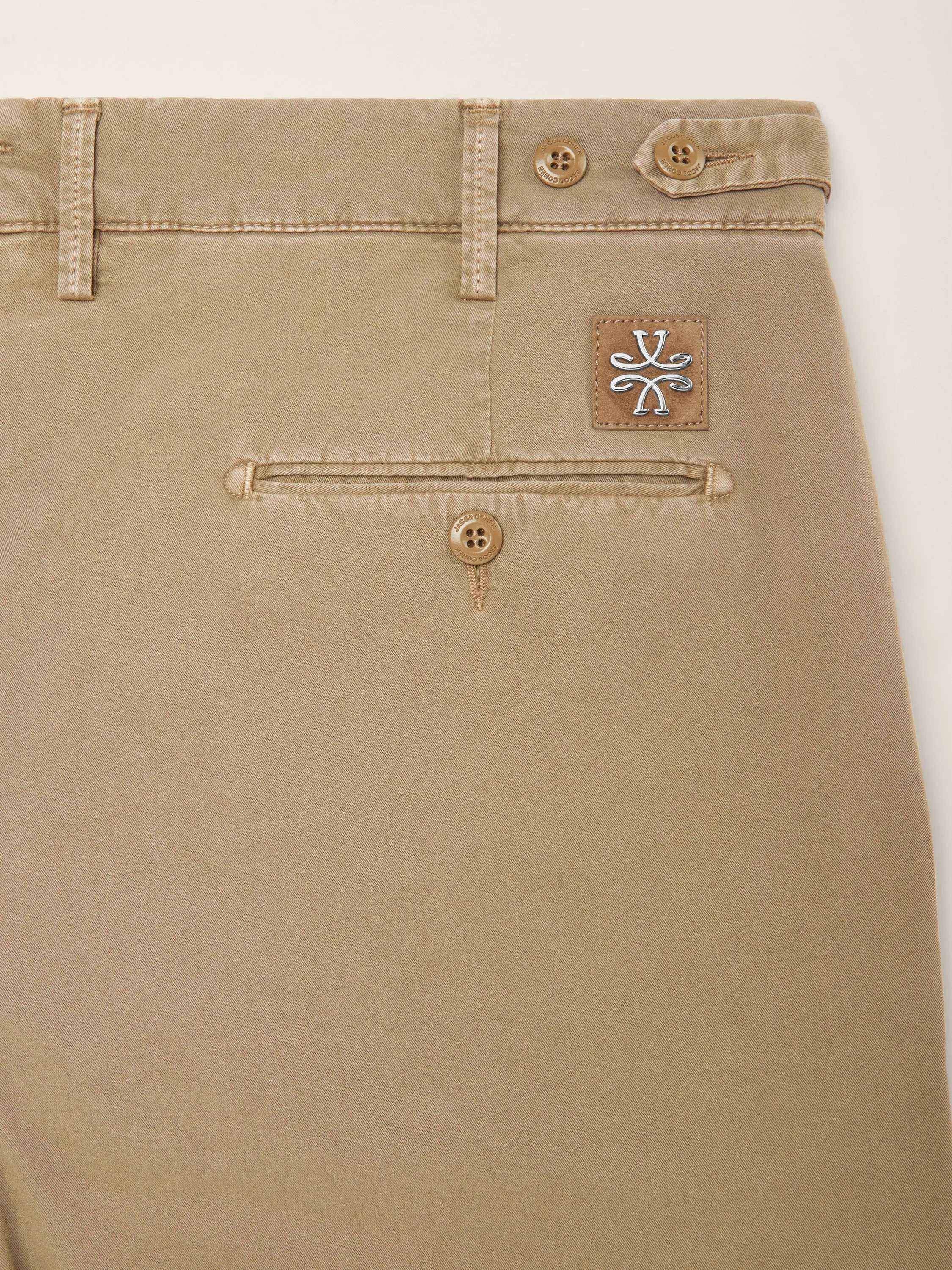 Henry - Pants in Stretch Cotton and Lyocell Gabardine