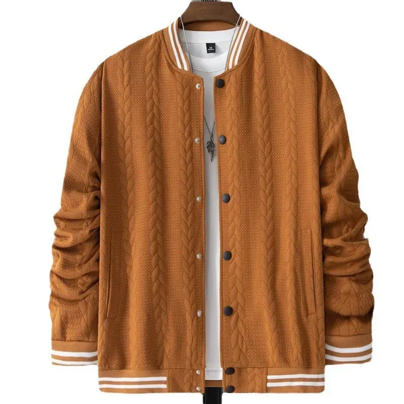 Heritage Knitted Bomber Jacket