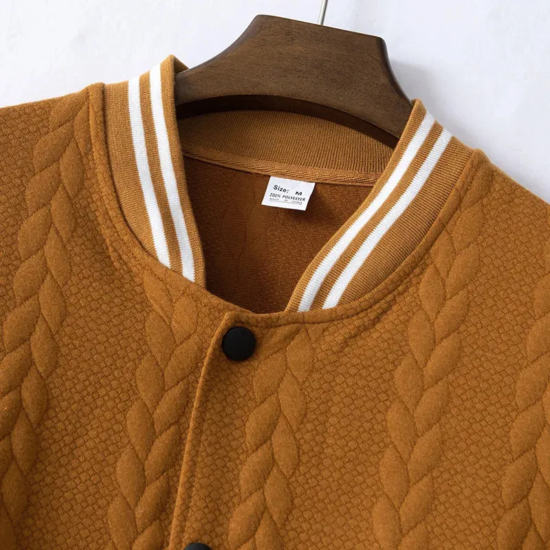Heritage Knitted Bomber Jacket