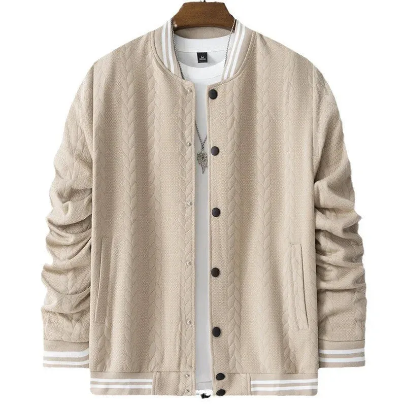 Heritage Knitted Bomber Jacket
