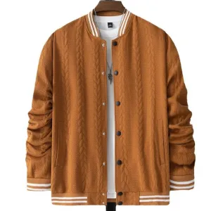 Heritage Knitted Bomber Jacket