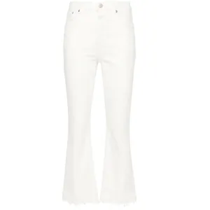 Hi Sun Mid Rise Skinny Jeans in Ivory