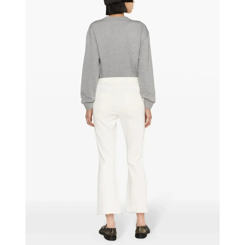 Hi Sun Mid Rise Skinny Jeans in Ivory