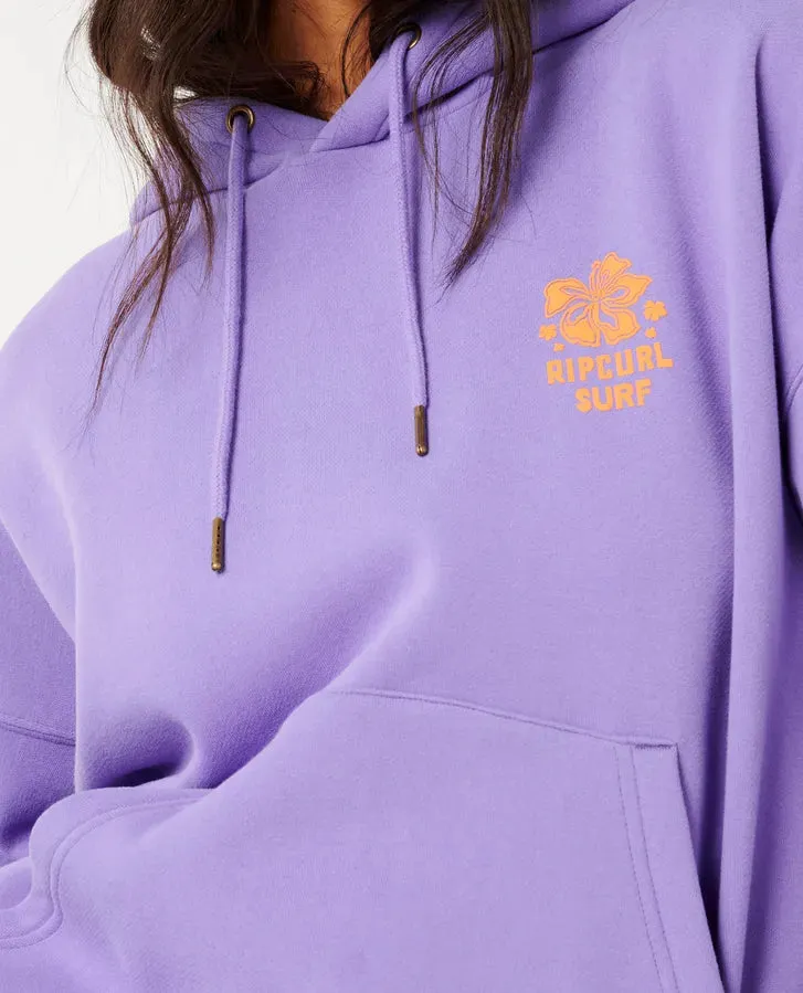 Hibiscus Heritage Hood - Purple