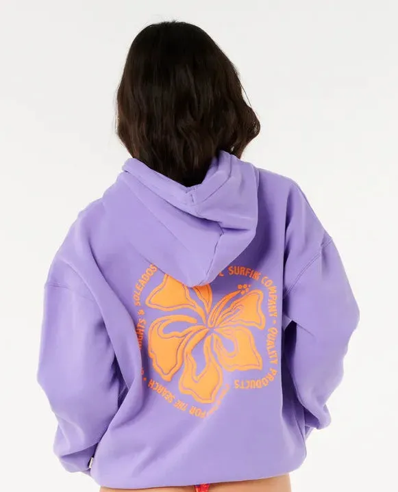 Hibiscus Heritage Hood - Purple