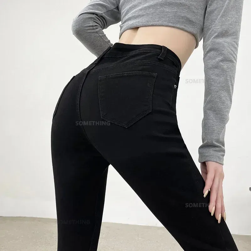 High Waist Skinny Jeans: Women's Vintage Style
