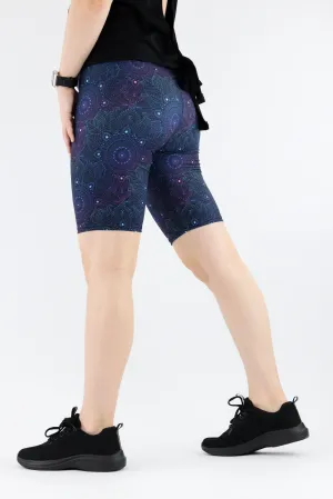 Holographic Mandala - Casual Long Shorts