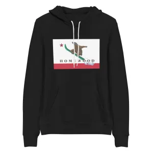 Homewood CA Flag Snowboard Hoodie