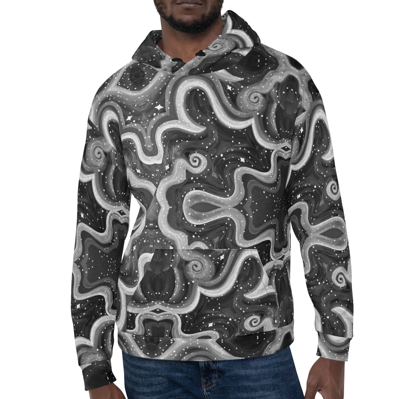 Hooded Sweatshirt- "Cosmic" Design