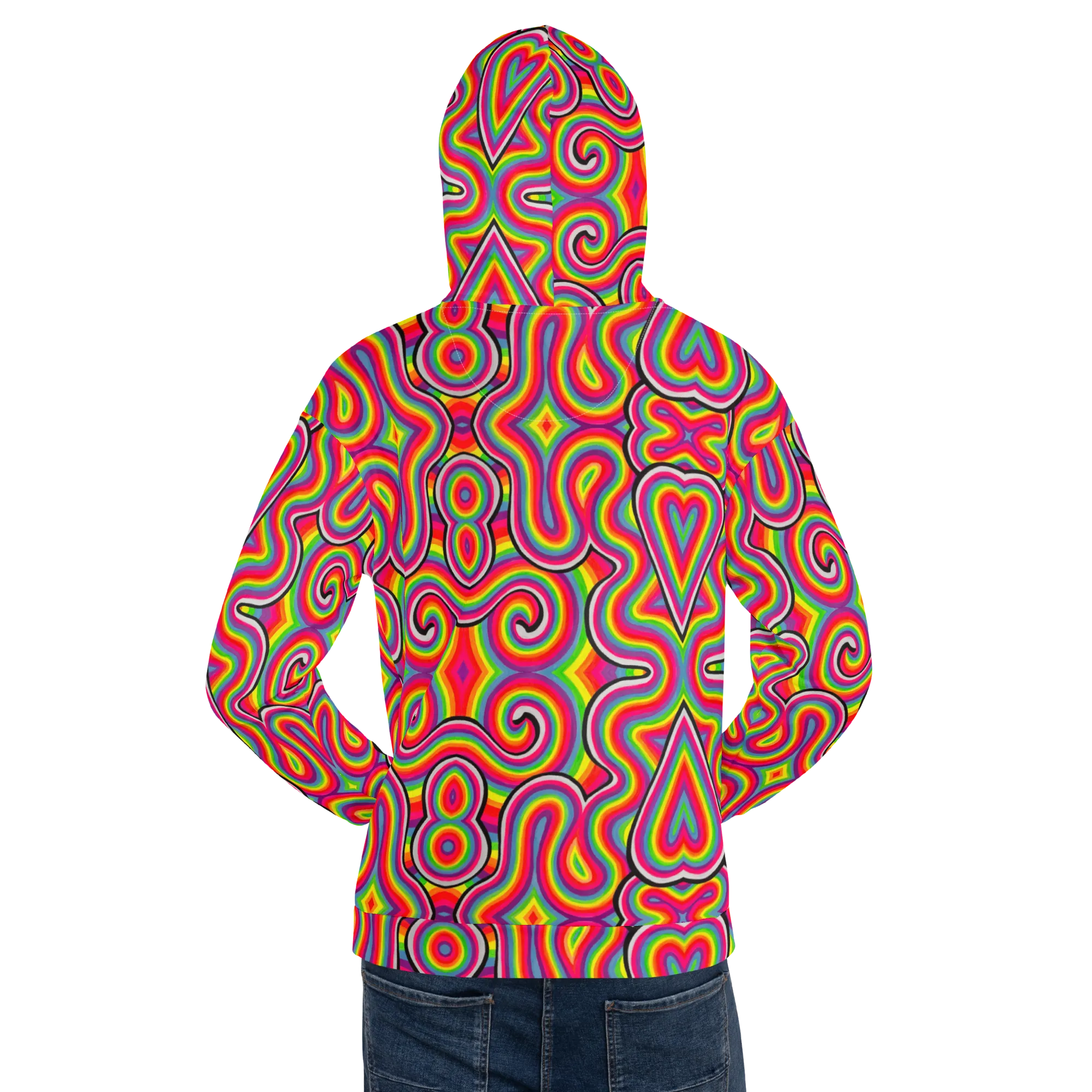 Hooded Sweatshirt- "Dopamine" Design