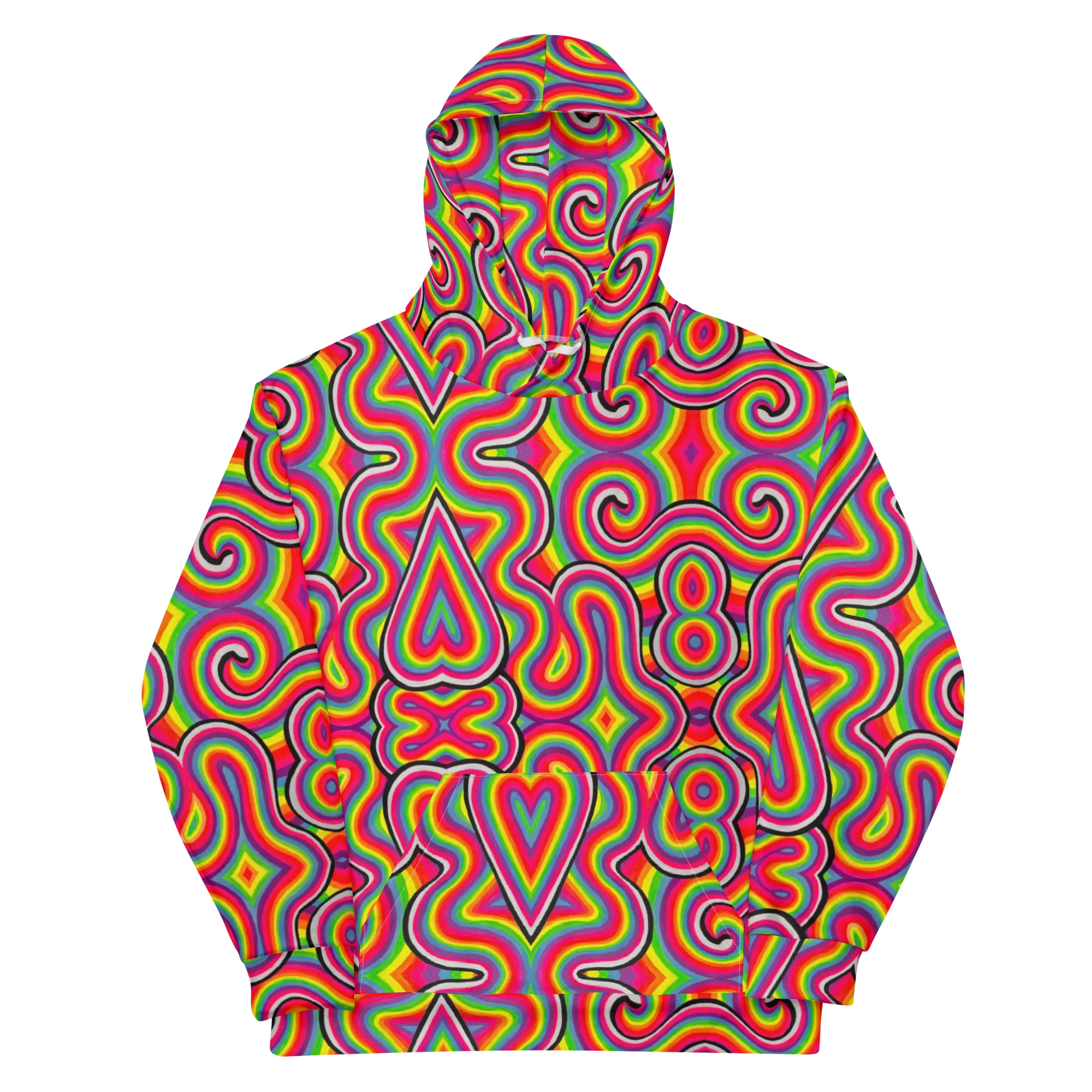 Hooded Sweatshirt- "Dopamine" Design