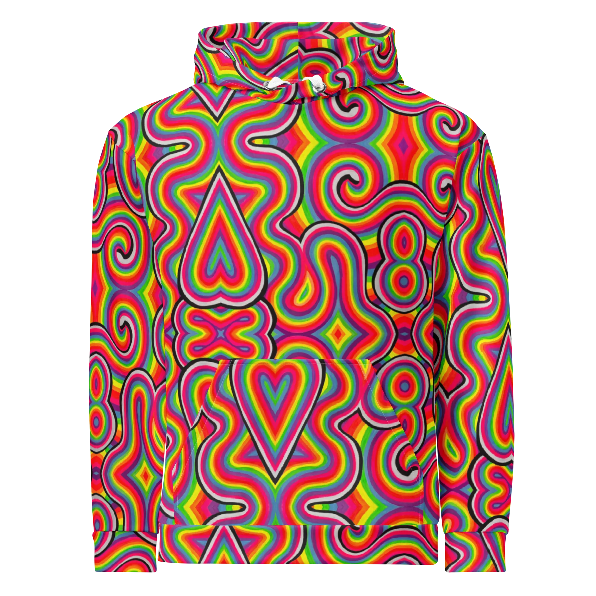 Hooded Sweatshirt- "Dopamine" Design
