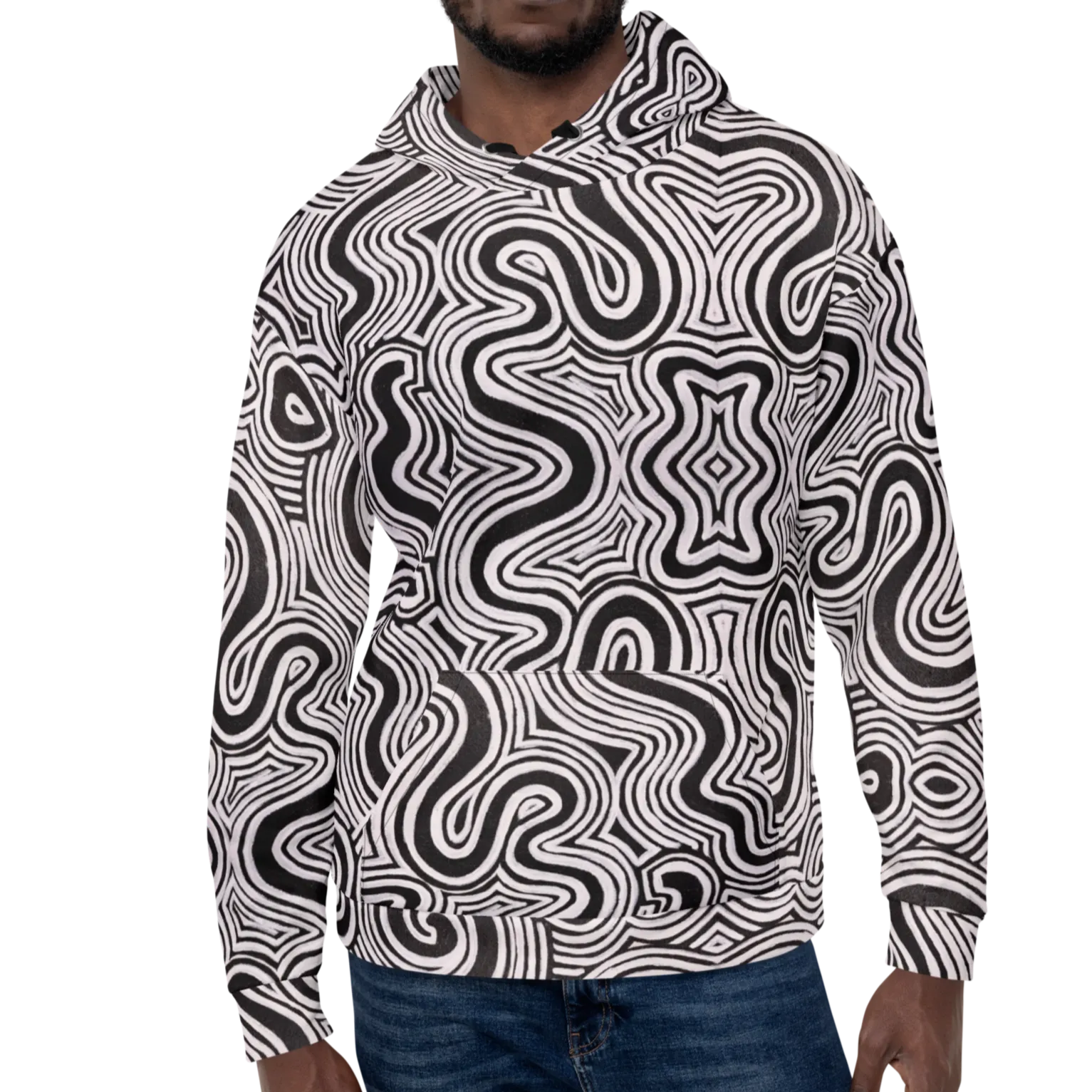 Hooded Sweatshirt- "Record Player" Design