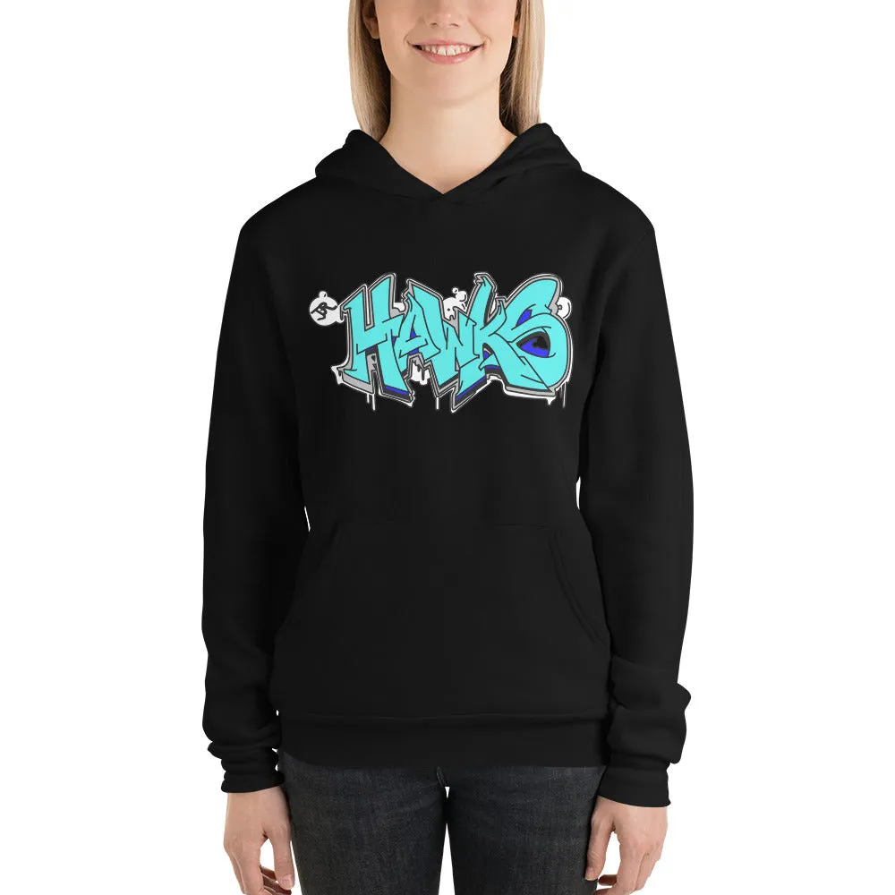 Hoodie ~ Jr Hawks Graffiti Unisex