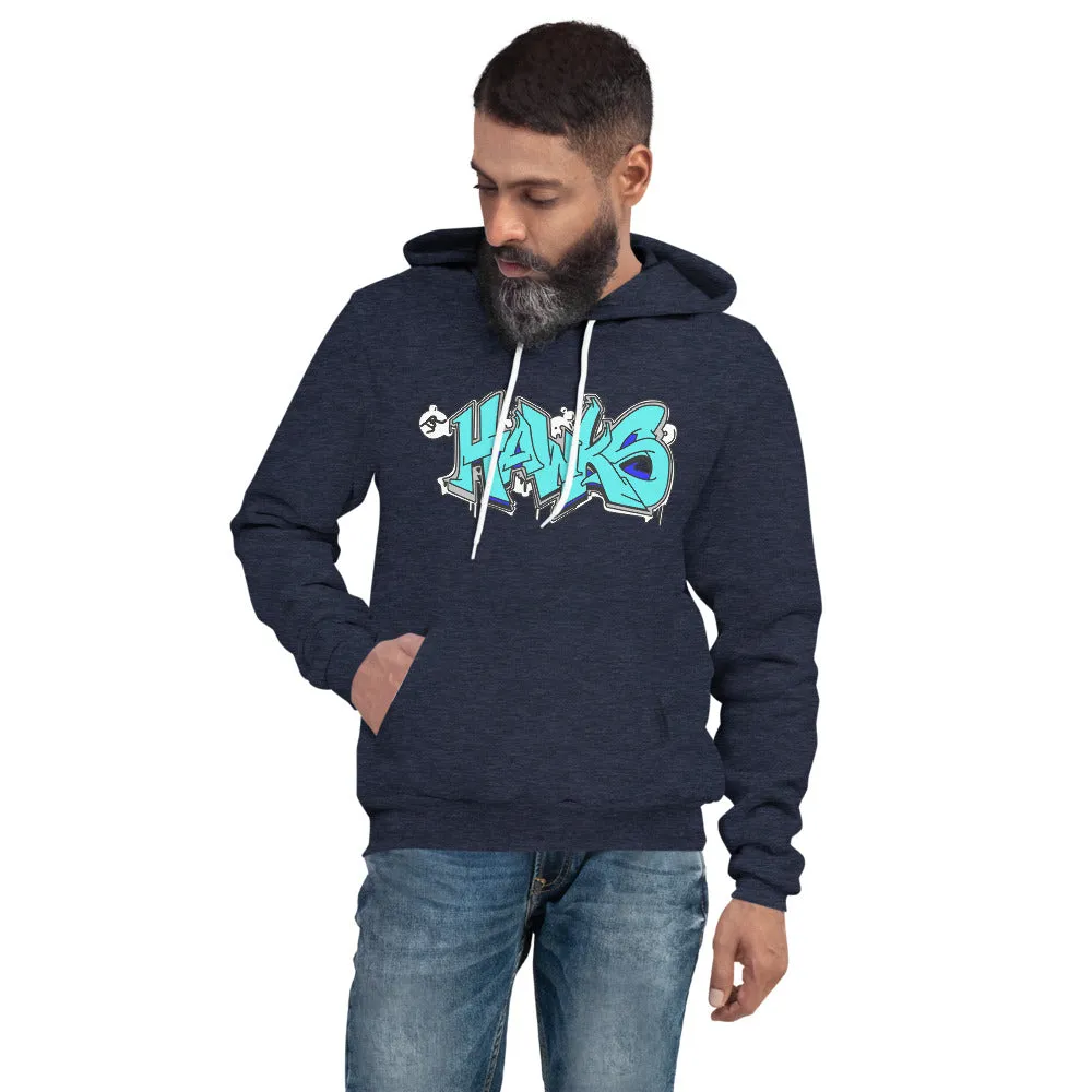 Hoodie ~ Jr Hawks Graffiti Unisex