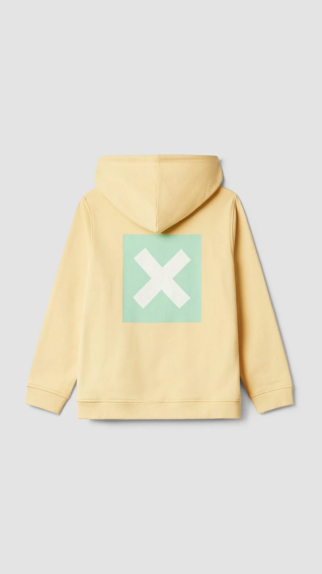 HOODIE KIDS NATURE LIGHT YELLOW