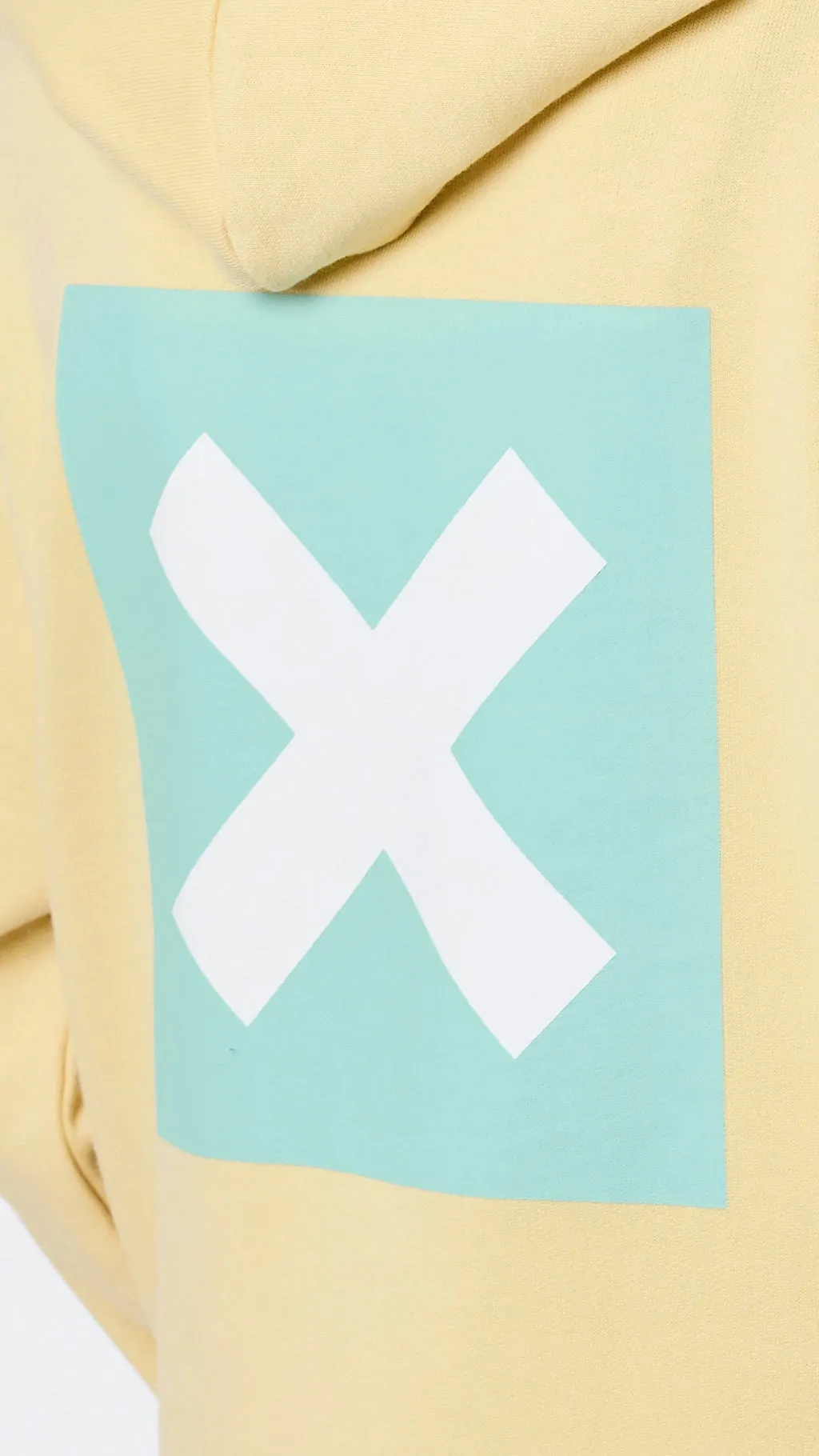 HOODIE KIDS NATURE LIGHT YELLOW