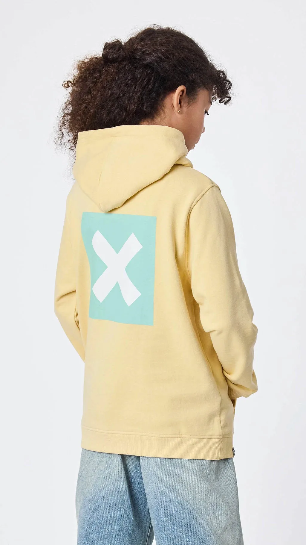 HOODIE KIDS NATURE LIGHT YELLOW