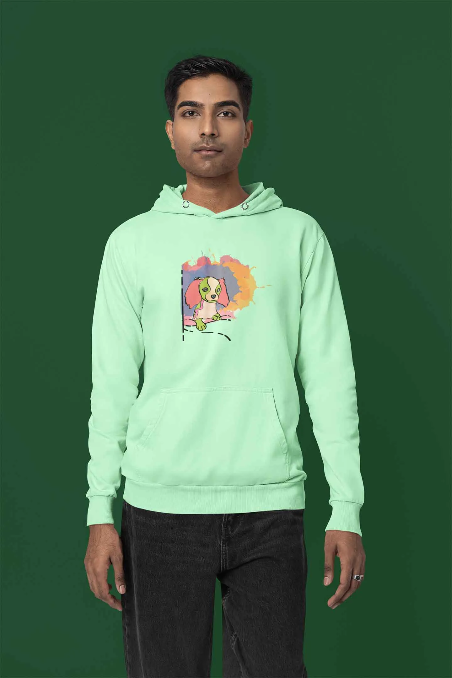 Hoodie (Men) - Cavalier King Charles Spaniel (6 Colours)