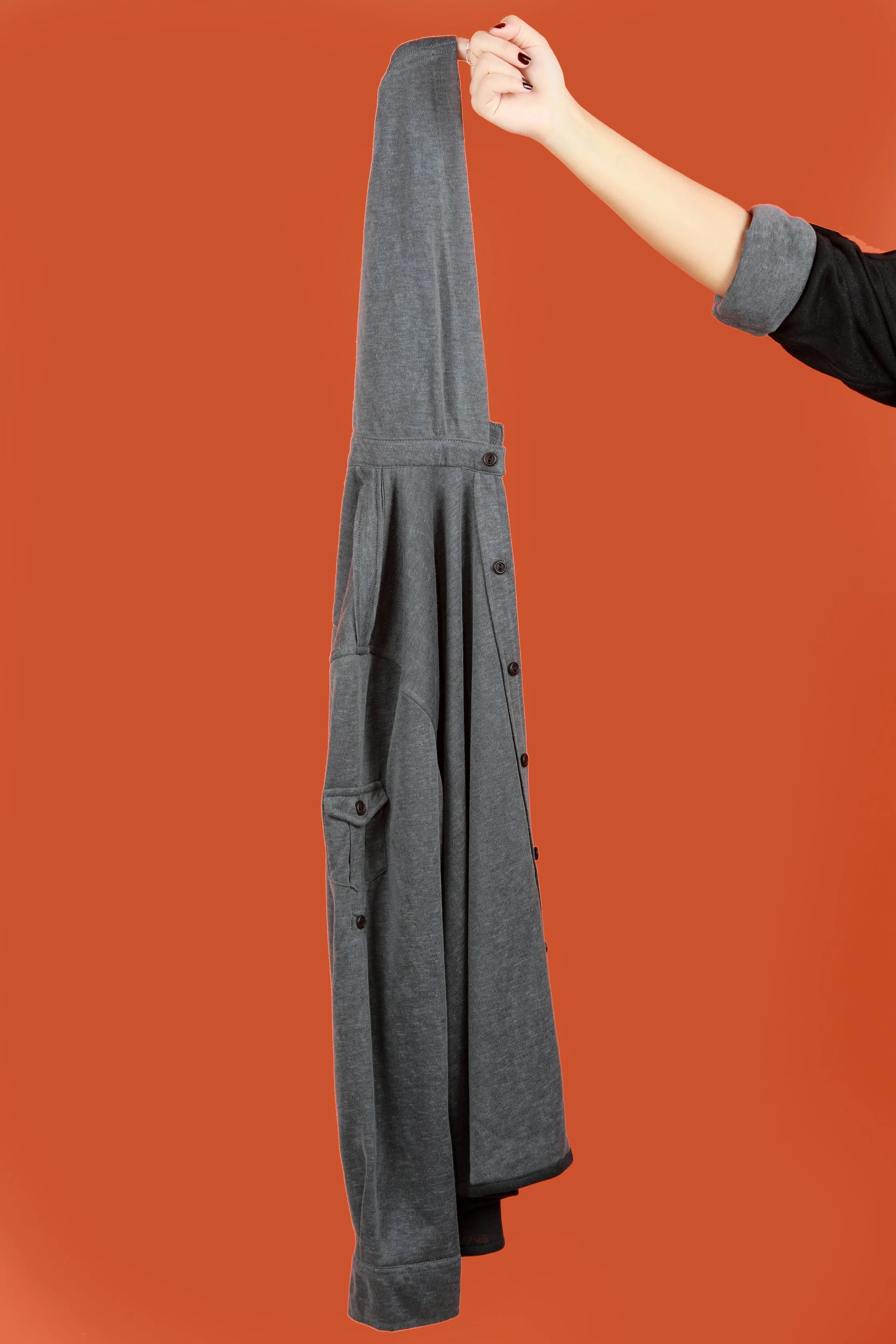Hoodie Shirt - Light Grey