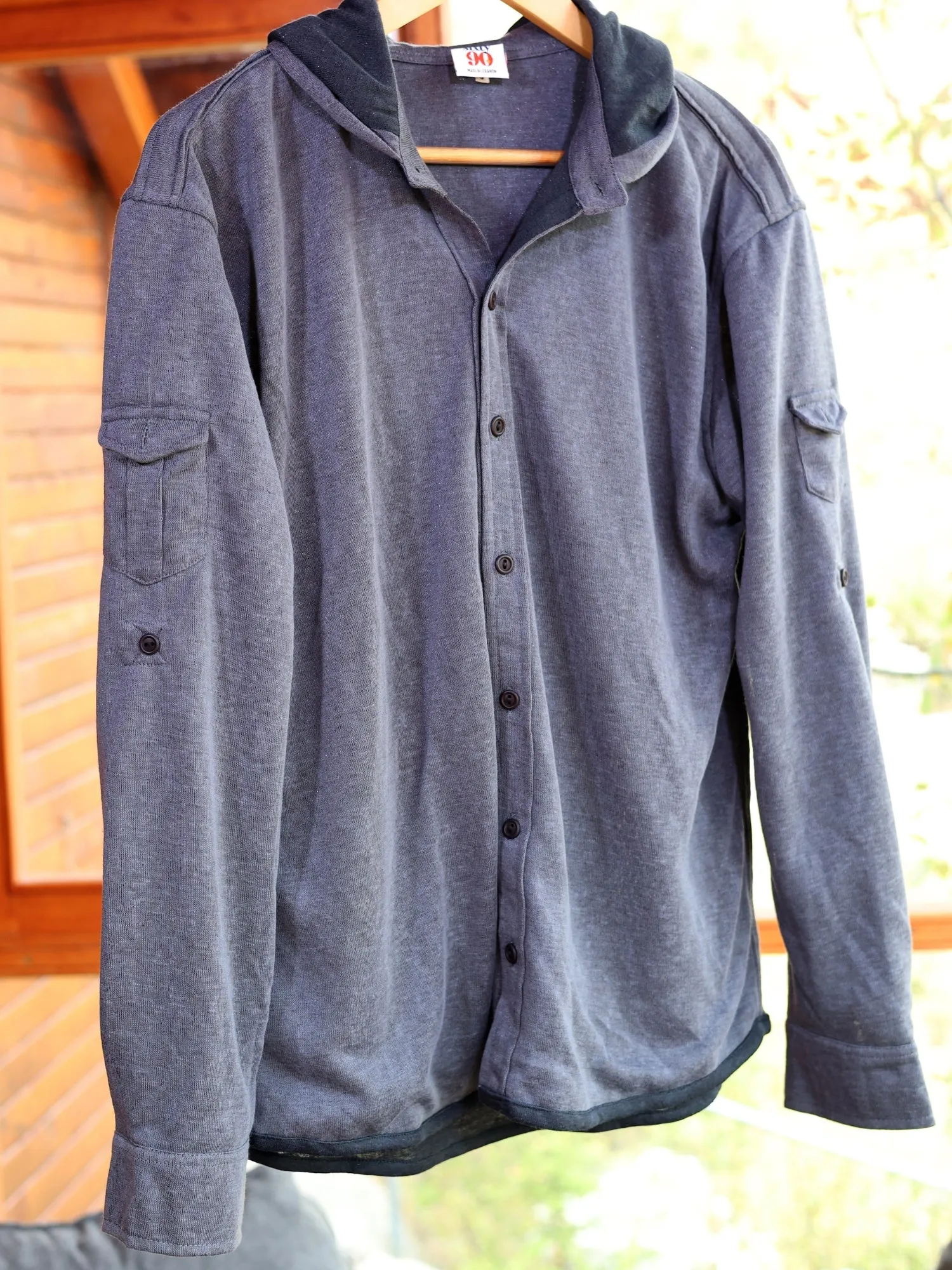 Hoodie Shirt - Light Grey