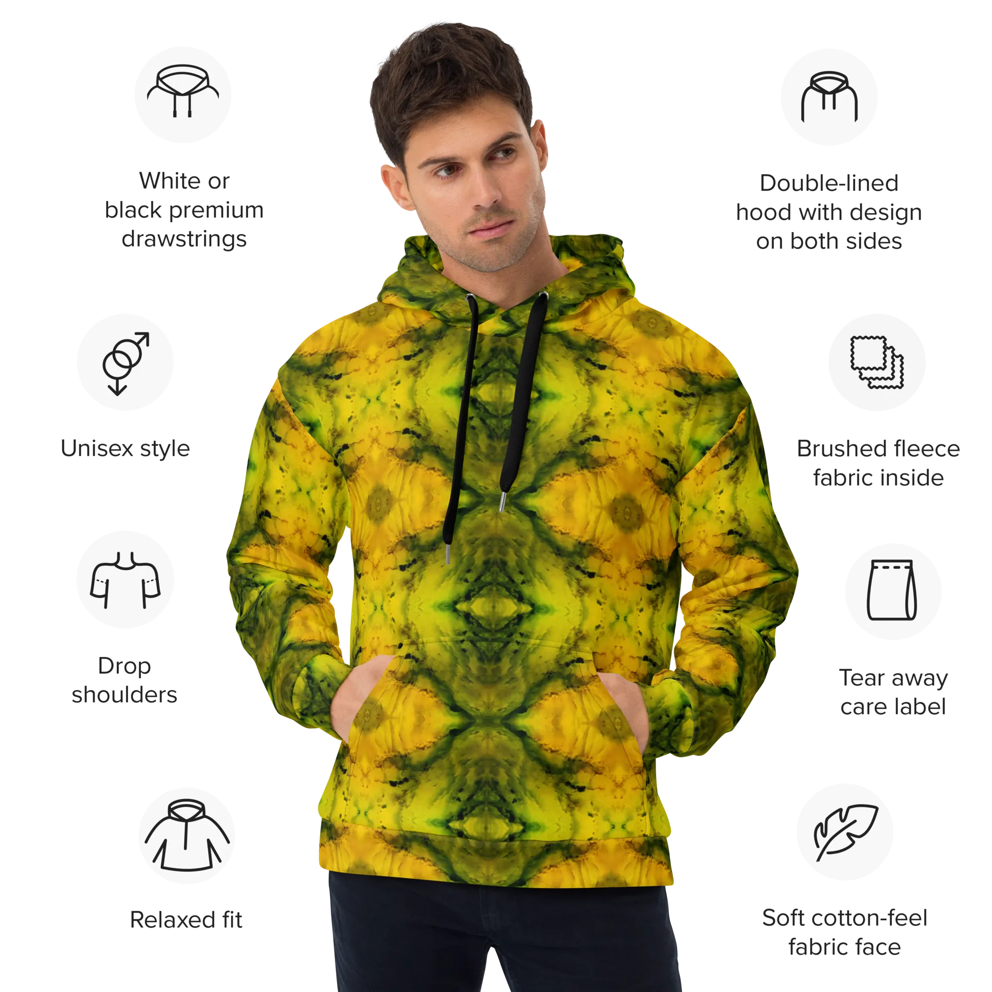 Hoodie (Unisex)(Purely Jade Light) RJSTHw2022 RJS