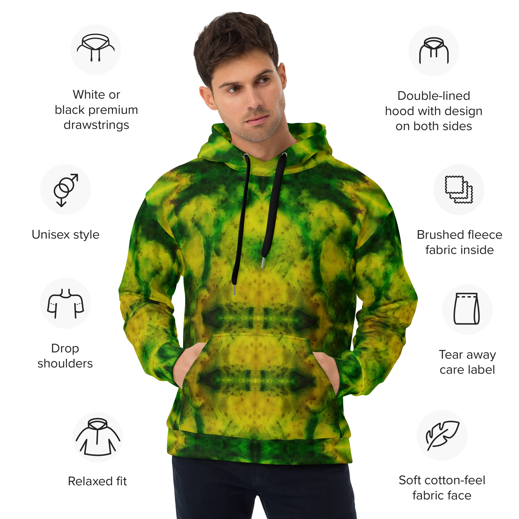 Hoodie (Unisex)(Purely Jade Light) RJSTHw2022 RJS