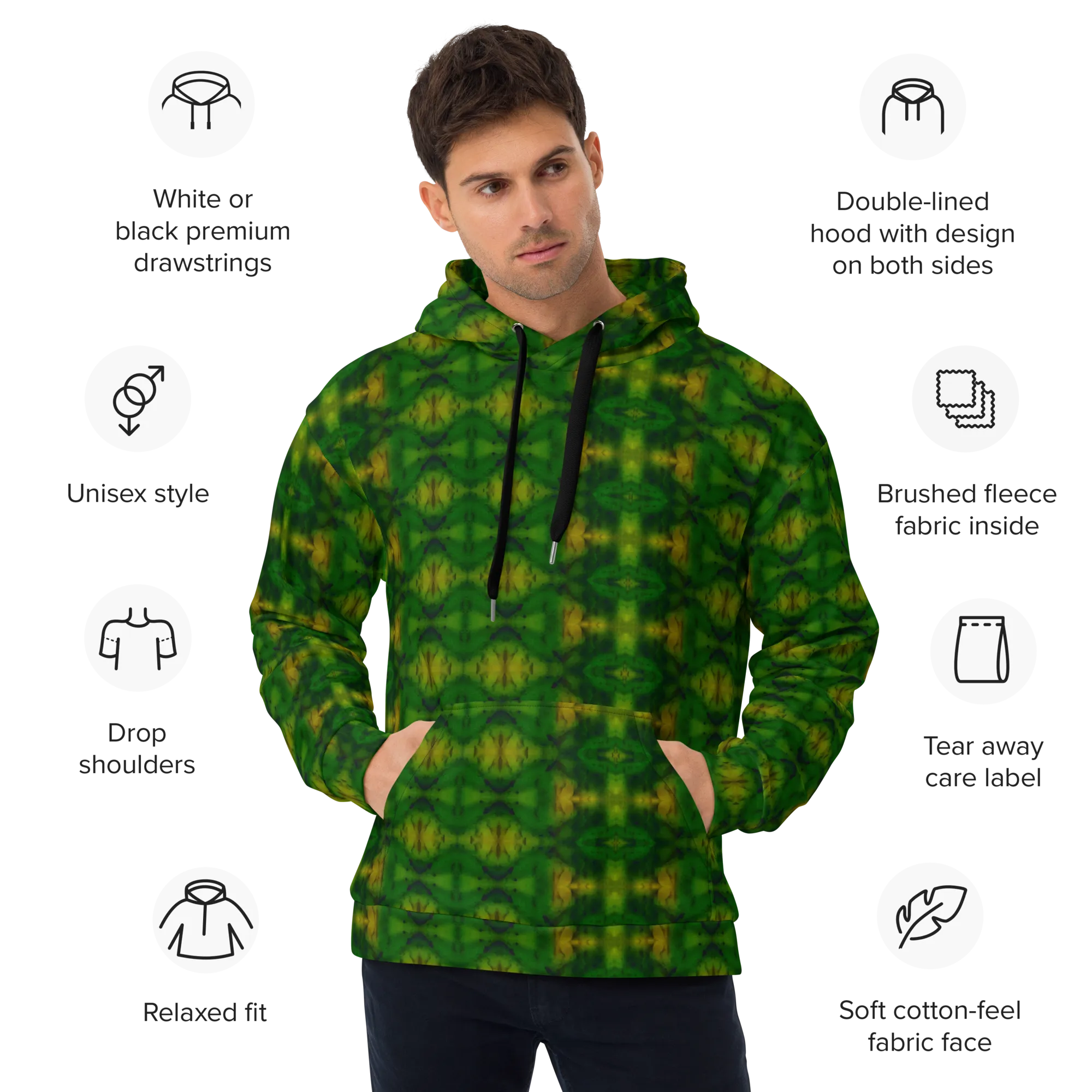 Hoodie (Unisex)(Purely Jade Light) RJSTHw2022 RJS
